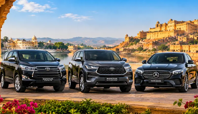 Innova Crysta vs Hycross vs Mercedes: Which Car to Hire for an India Trip
